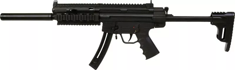 22LR GSG 16 Carbine 16.25" Adjustable Stock Black - 22-SH