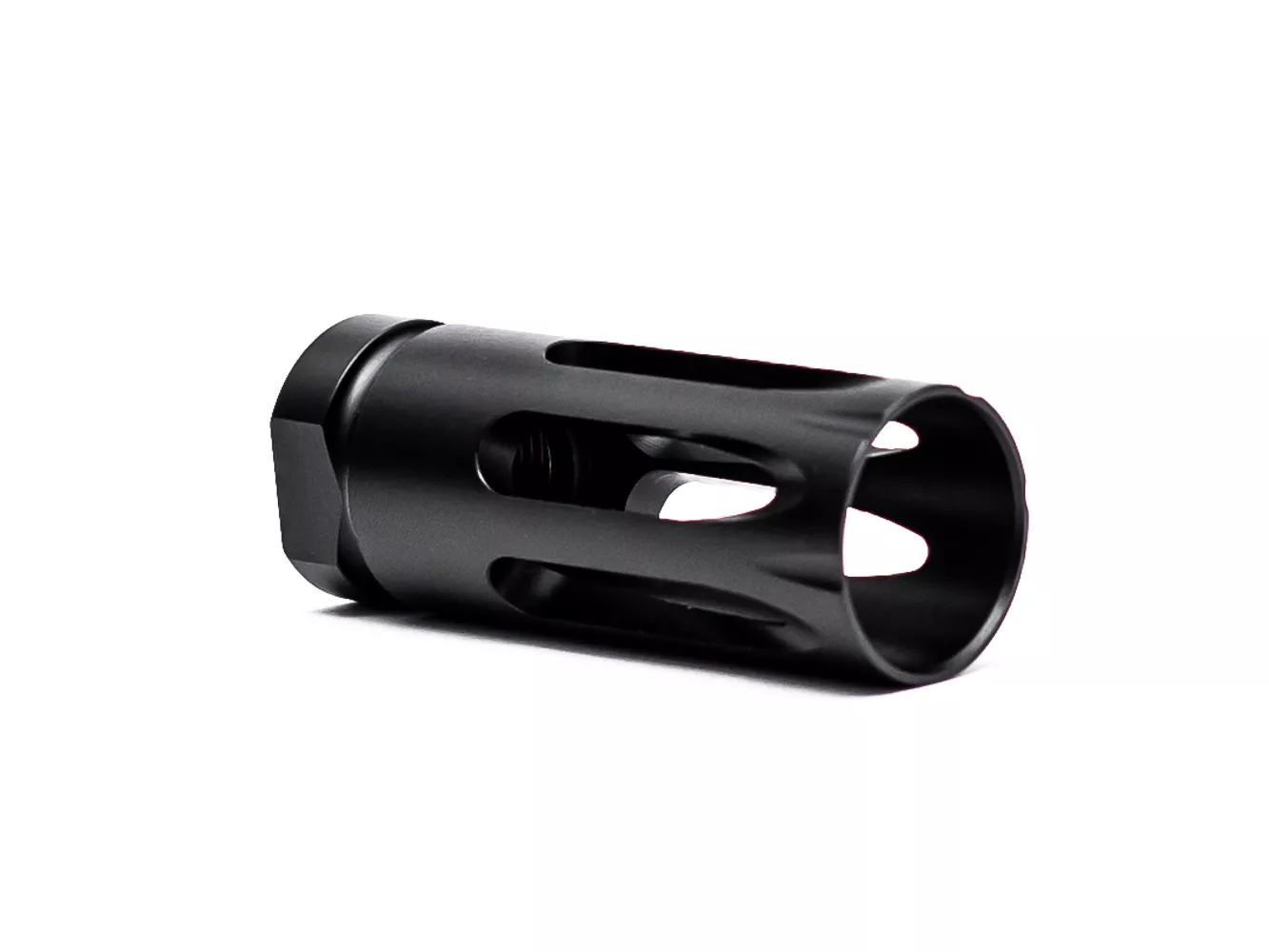 Extended Flash Hider 5.56/.223 (1/2-28) - Black Nitride | Grendel Hunter | The Modern Sporting Rifle
