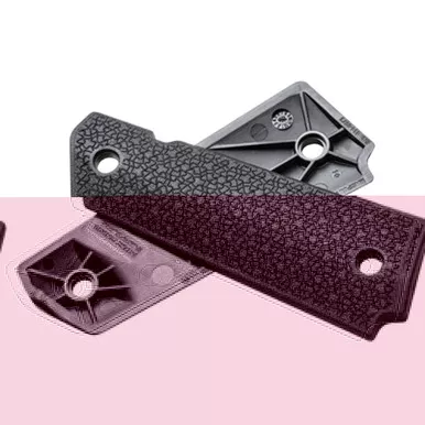 Magpul Industries MOE 1911 Grip Panels | Fits Full Size 1911s | Magazine Release Cut Out | Black | MAG524-BLK