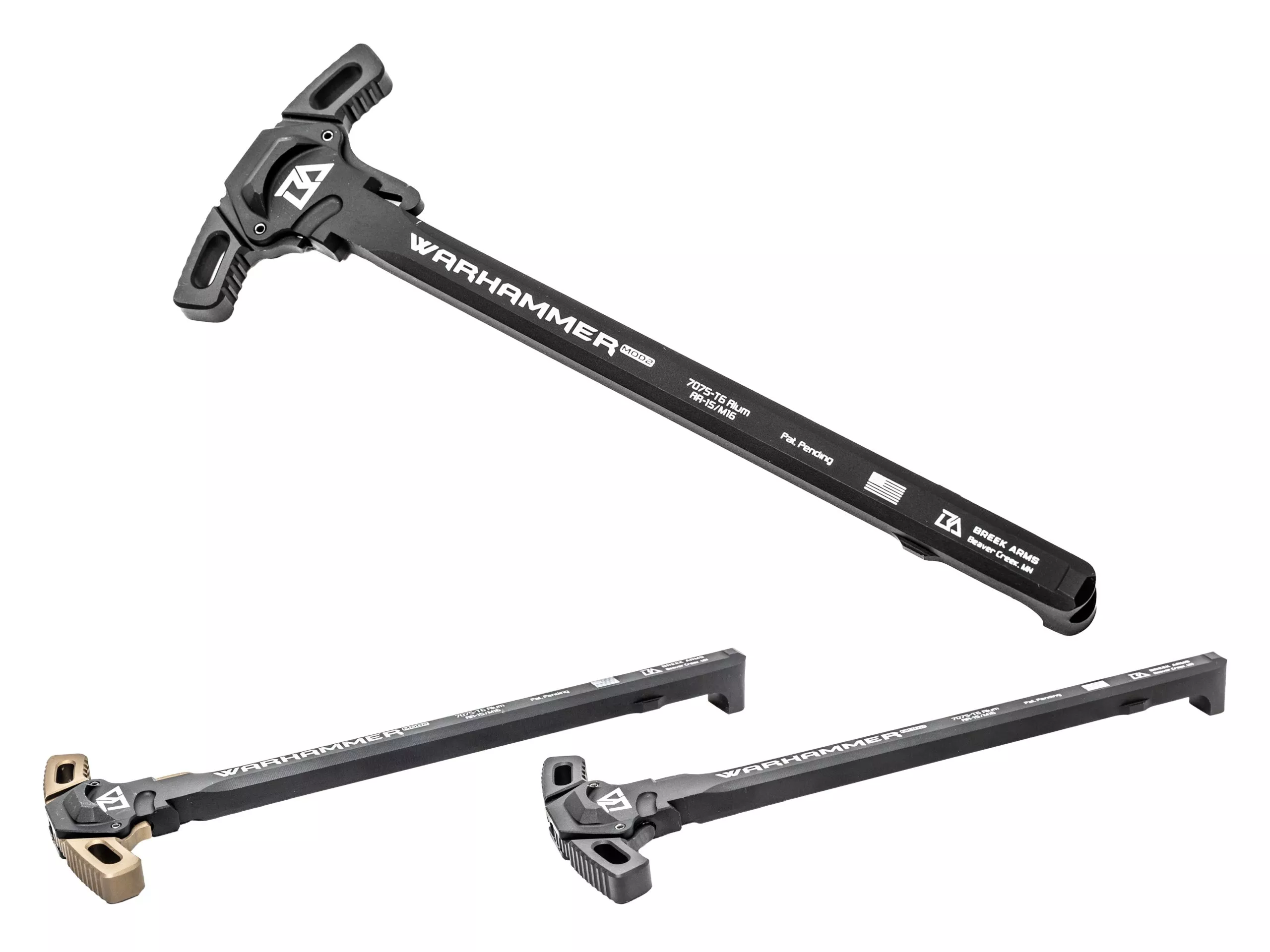 Micro WARHAMMER Mod2 AR-15 Charging Handle