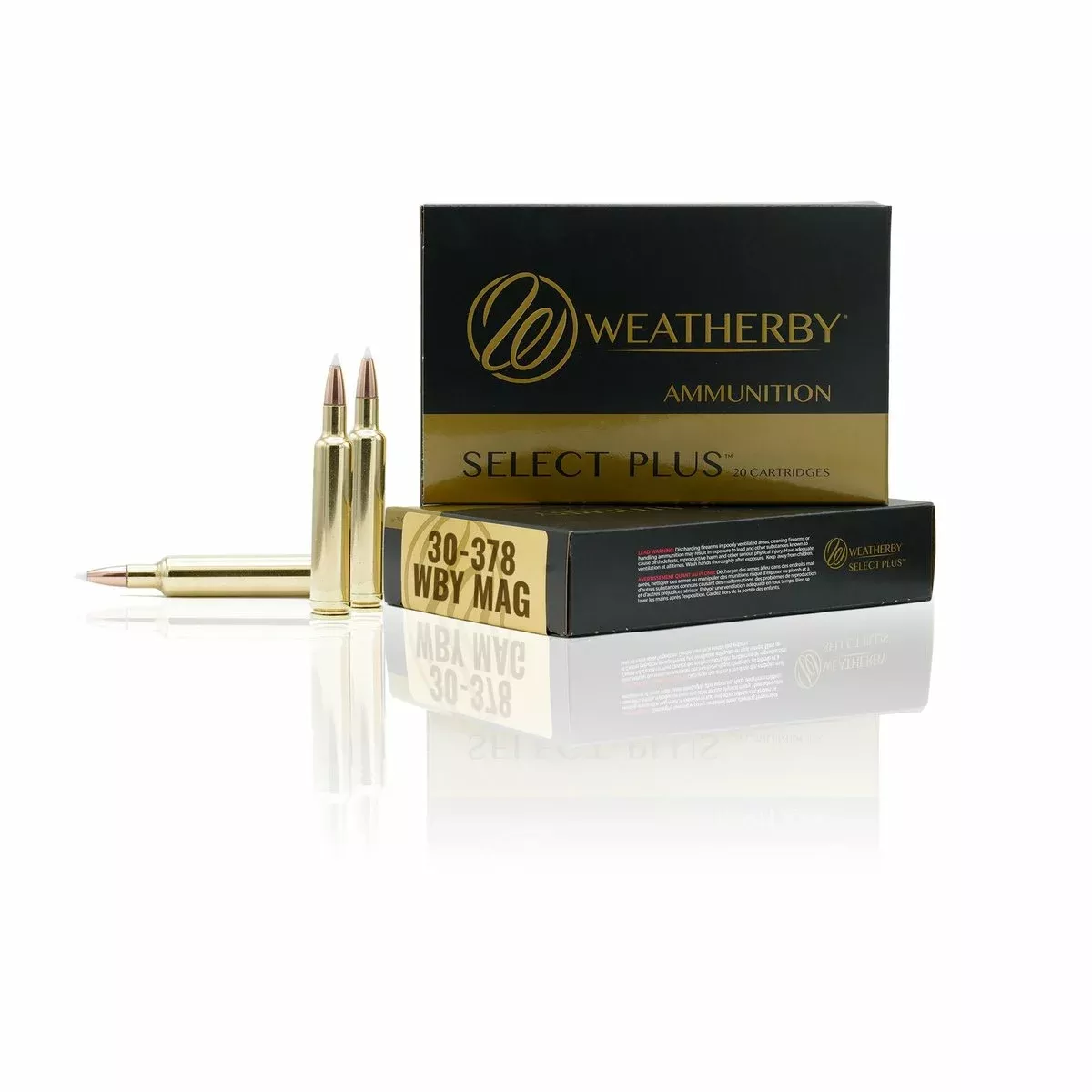 Weatherby Select Plus Rifle Ammunition 30-378 Wby Mag 180 gr Scirocco 3500 fps 20/ct - Get Guns N Ammo