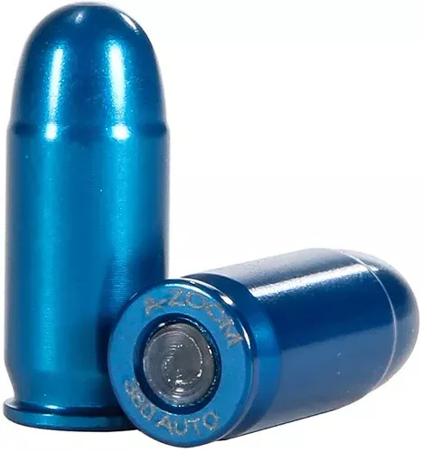 A-ZOOM METAL SNAP CAP BLUE - .380ACP 10-PACK - Get Guns N Ammo